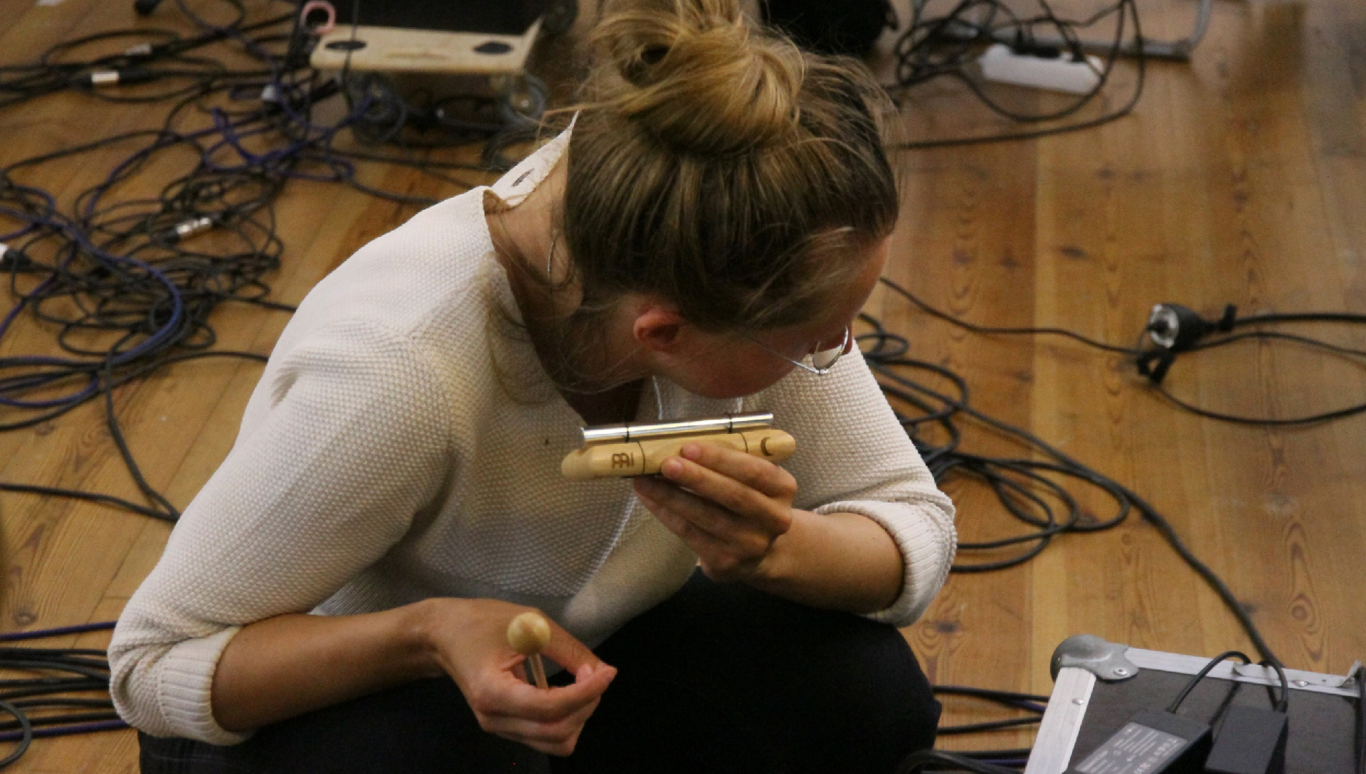 2019-07-08 Ame Zek's 'Unfinished sense of time' im Studio Börne45